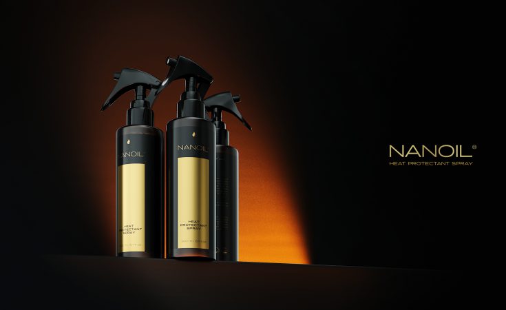 favourite heat protectant spray Nanoil